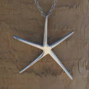 Sterling Silver Starfish Pendant